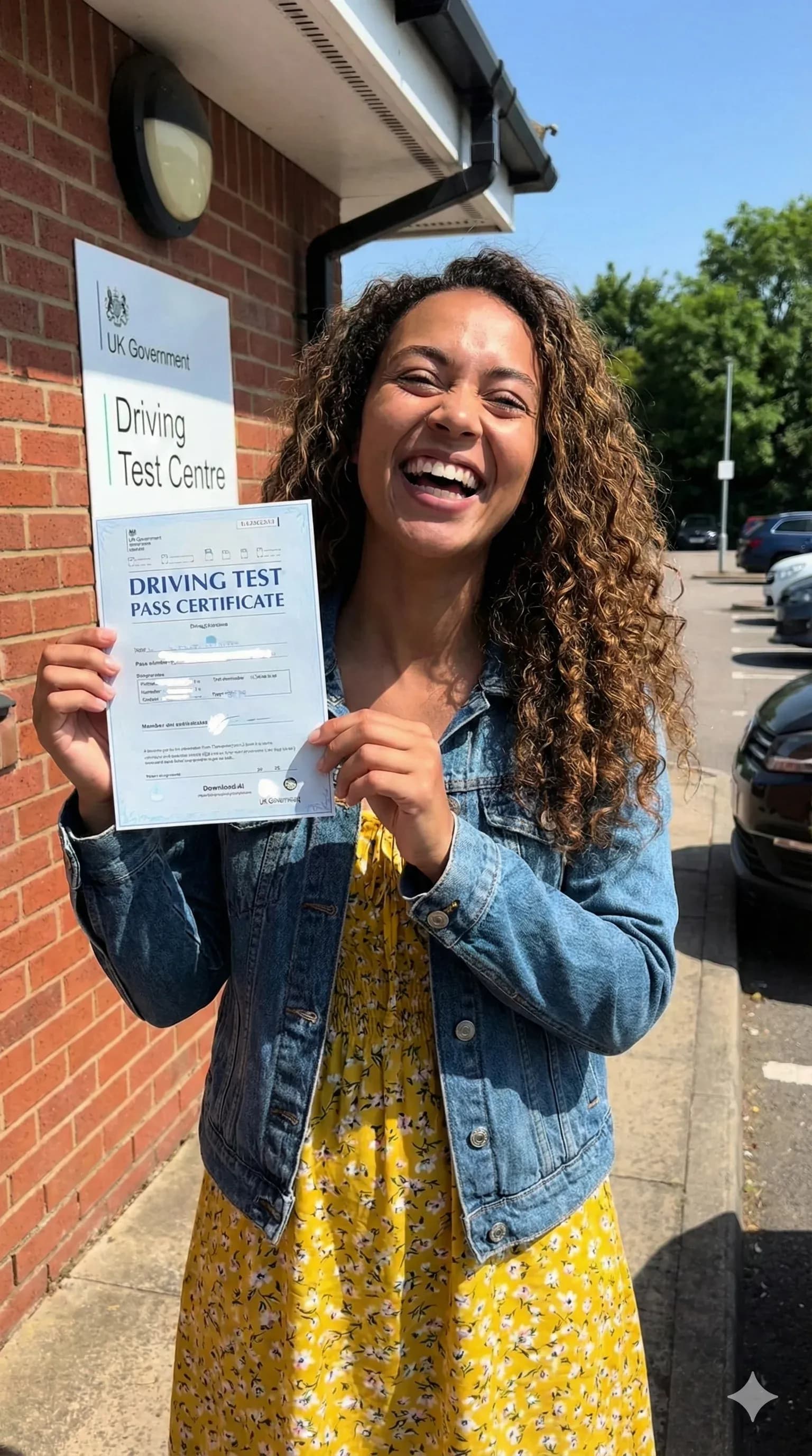 Recent driving test passer - Student 1