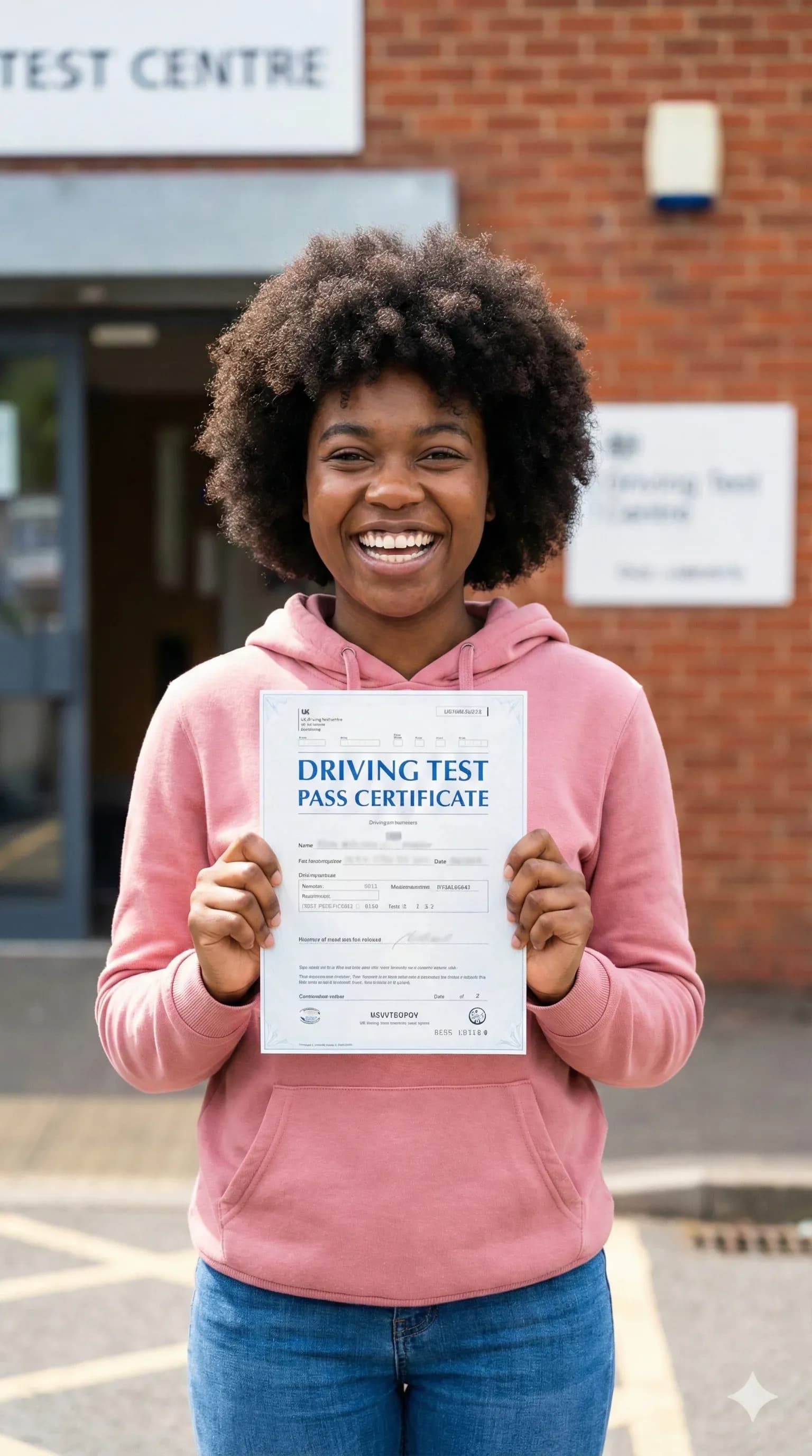 Recent driving test passer - Student 5